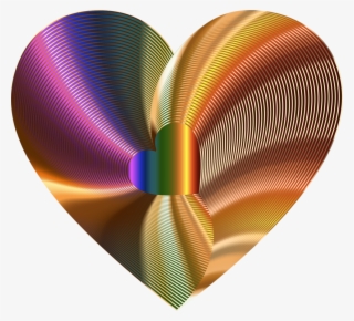 Heart Rainbow Computer Icons Yellow Circle - Clip Art