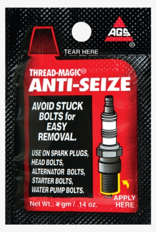 Thread Magic® Anti Seize Grease, Pouch, 4 G, - Spark Plug