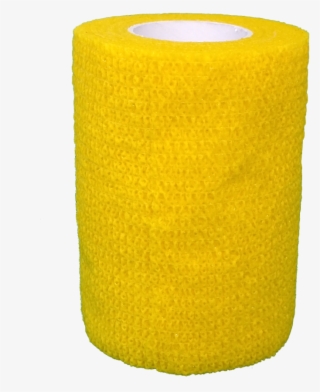 Yellow Cohesive Bandages - Tissue Paper