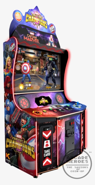 Contest Of Champions By Kabam, Raw Thrills And Dave - Video Game Arcade Cabinet