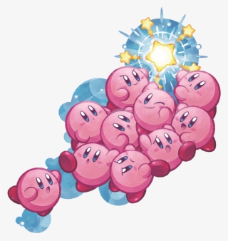 Kirby Clipart Png Transparent - Kirby Mass Attack Official Art