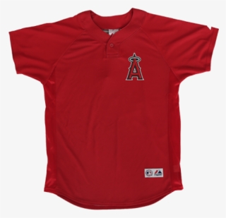 Los Angeles Angels Of Anaheim Youth Coolbase Bp Jersey - Active Shirt