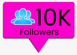 10k Followers - 10k Followers Logo Png