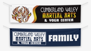 Cumberland Valley Martial Arts & Yoga Center Banners - Banner