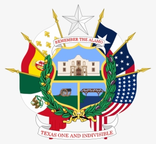 Open - Reverse Side Of The Texas State Seal