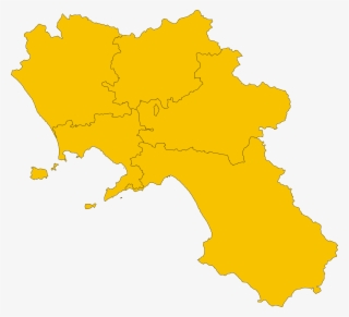Map Of Region Of Campania, Italy - Campania Png