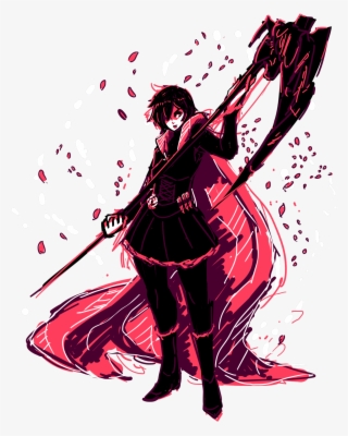 Rwby - Ruby Rose - Illustration