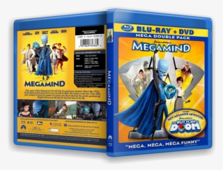Megamysl / Megamind - Megamind Bluray Cover