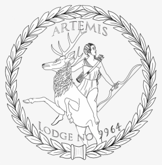 Artemis Lodge - Line Art