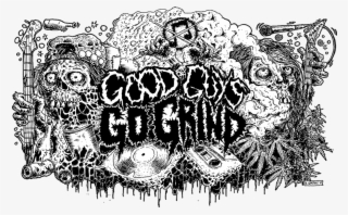 Good Guys Go Grind - Illustration