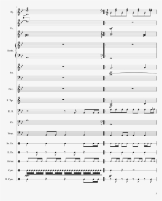 Ghastly Showdown Sheet Music 3 Of 15 Pages - Sheet Music