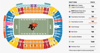 For More Information, Fill Out Form Below - Bc Lions Seating Chart