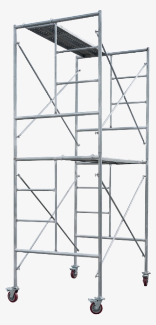 6m Mobile Scaffold Tower - Shelf