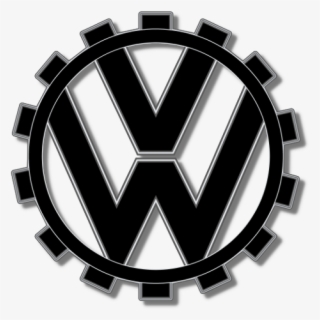 Vw Logo Ww Ii 600 Png - Evolution Of Vw Logo