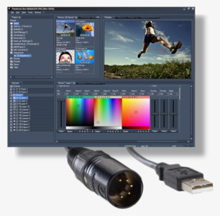 Pandoras Box Manager Pro Software Dmx Link In - Coolux Pandoras Box Manager