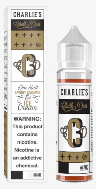 Charlies Chalk Dust Sea Salt Caramel Ice Cream E-liquid - Charlie's Chalk Dust C3