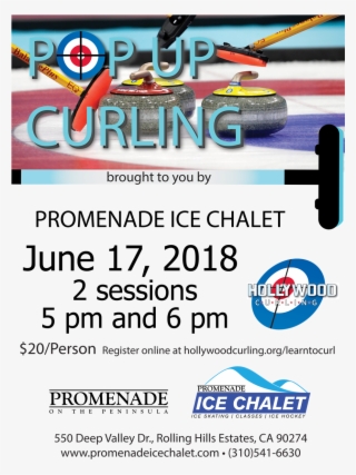 you've watched curling on tv during the winter olympics, - flyer