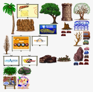 Sprites - Palm Tree