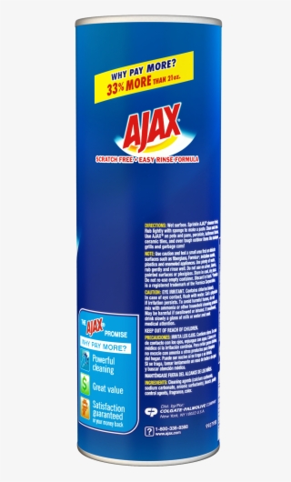 Ajax Multi-purpose Cleaner, Powder Cleanser With Bleach - Box