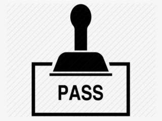 Pass Stamp Png Transparent Images - Sign