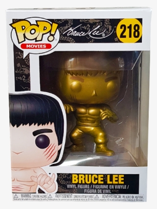 Bruce Lee (gold) Exclusive Pop Vinyl Figure - Bruce Lee Funko Pop Bait