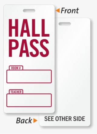 Bathroom Pass Template High School Home Design - Smartphone