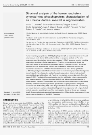 Structural Analysis Of The Human Respiratory Syncytial - Lambang Pmr