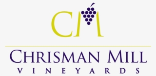 chrisman mill vineyards - vineyard wine logo