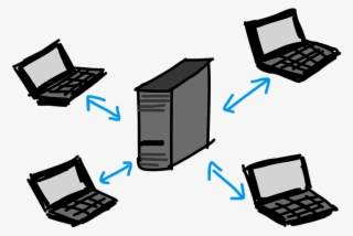 Client Server Png - Imagenes De Servidor En Informatica