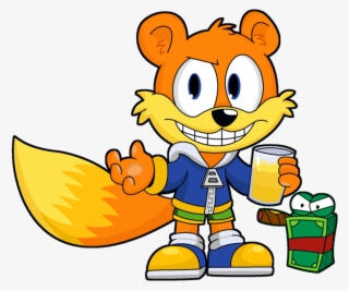 Conker The Squirrel By The-driz - Conker The Squirrel Art