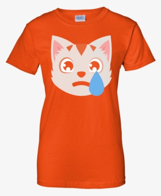Check Awesome Sad Cat Emoji Emoticon Cute T Shirt - T-shirt