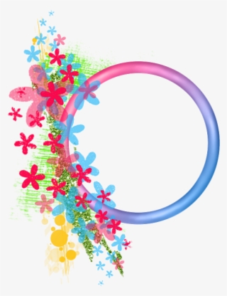 Arco Colorido Transparente Para Moldura E Montagem - Circle
