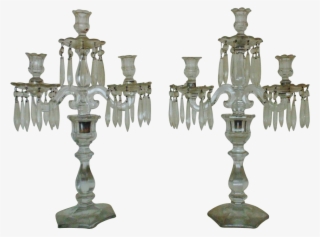 Cma-864 - 1l - Glass Candle Holders Antique