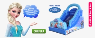 Tobogã Frozen - Display De Busto Da Anna