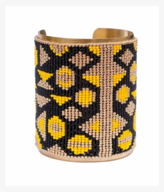 African Queen Yellow And Gold - Bangle