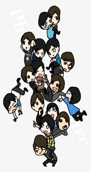 Crowd Of People Clipart Transparent Background - Cartoon