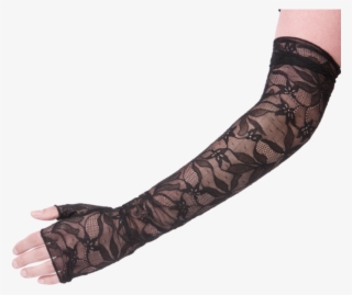 Long Lace Mitten - Tights