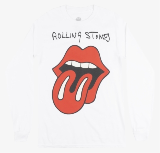The Rolling Stones Tounge Long Sleeve Shirt Forty Licks - Long-sleeved T-shirt