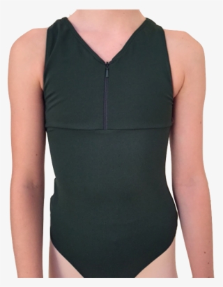 "contemporary" Razor Back Leotard With Lace Or Mesh - Maillot