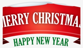 Merry Christmas Text Clipart Email - Illustration