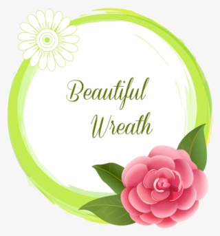 Beautiful Wreath With Rose Flower Ai File - Ballet