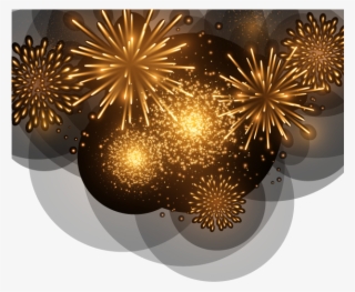 Diwali Firecracker Png Hd Photo - Sky Firework Black Backgrounds New Year