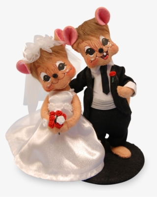 Bride And Groom - Annalee Dolls Bride And Groom