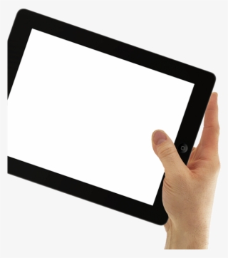 Download Tab Tablet In Hand Tech Pngriver Com Ipadhands - Hand