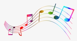Free Png Download Transparent Colorful Notes Png Images - Colorful Musical Notes Png