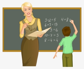 Teacher Png, Download Png Image With Transparent Background, - Teacher With A Student