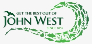 John West Logo Strap W Fish - John West Foods Logo