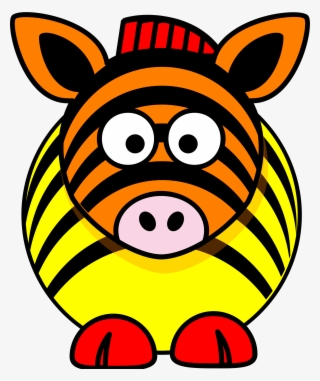 This Free Icons Png Design Of Rainbow Zebra
