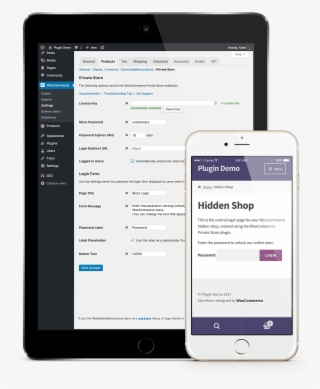 Woocommerce Private Store Plugin - Iphone