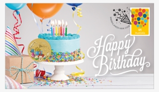 2019 Happy Birthday Stamp And Coin Cover